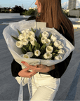 Bouquet "Pure White" - tulips