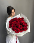 Bouquet "Explorer" - 20 red roses