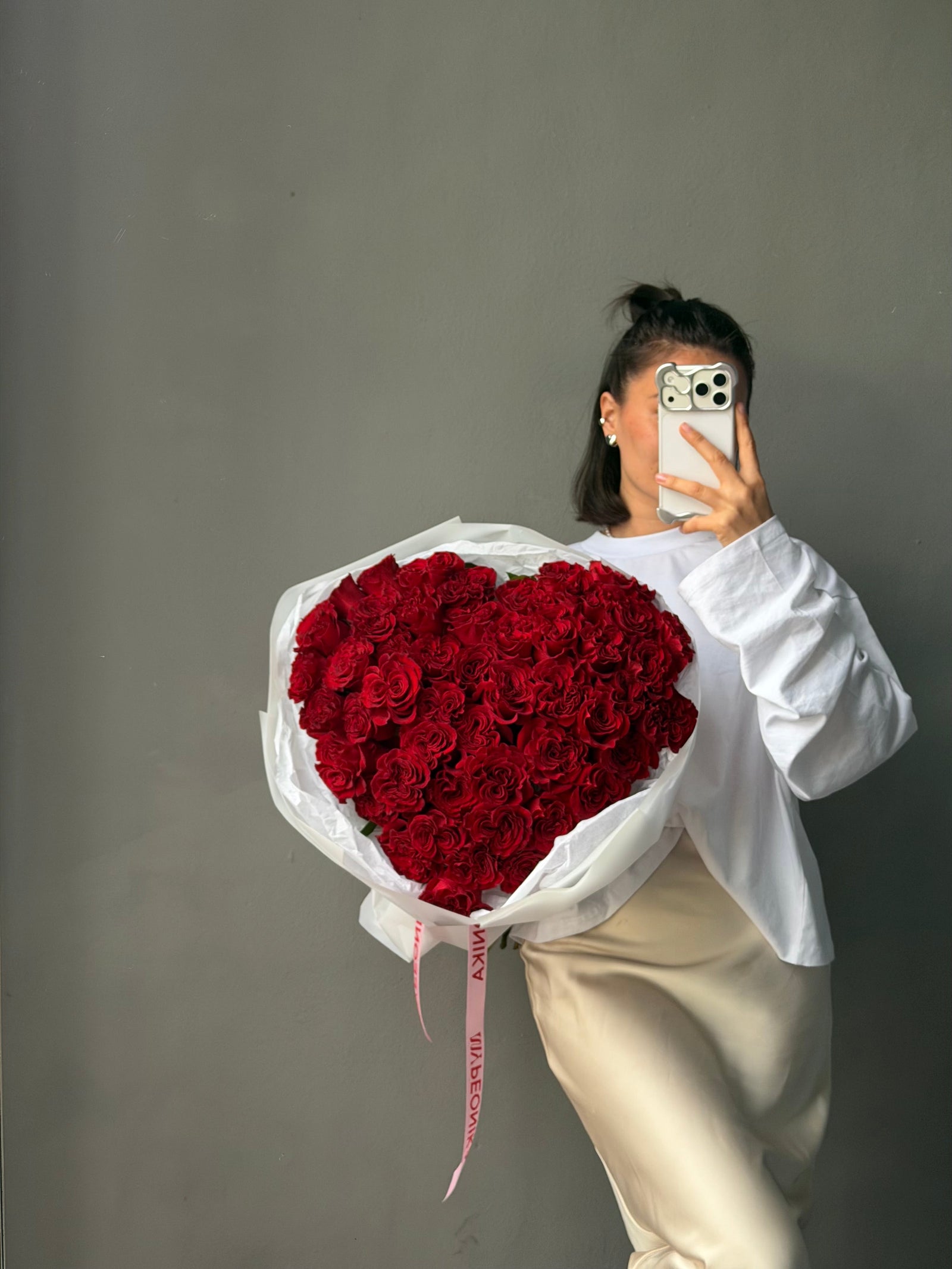HEART CORE - 50 heart shaped roses