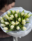 Bouquet "Pure White" - tulips