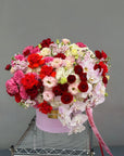 Flower Box “Statement of Love” — ranunculus, rose, hydrangea, orchid