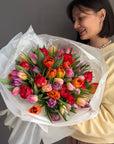 Bouquet "Petal Pop" - mixed of Holland tulips