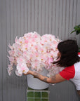 Flower Box “Everyone’s Type” — pink hydrangeas, orchids