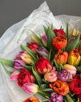 Bouquet "Petal Pop" - mixed of Holland tulips