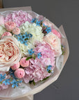 Bouquet “Everyone’s Type” — hydrangeas, roses, peonies