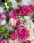 Bouquet “Floral Reverie” - bells, roses, hydrangeas, ranunculus