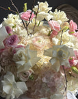 Bouquet “Angel Kiss” — ranunculus, roses, hydrangea