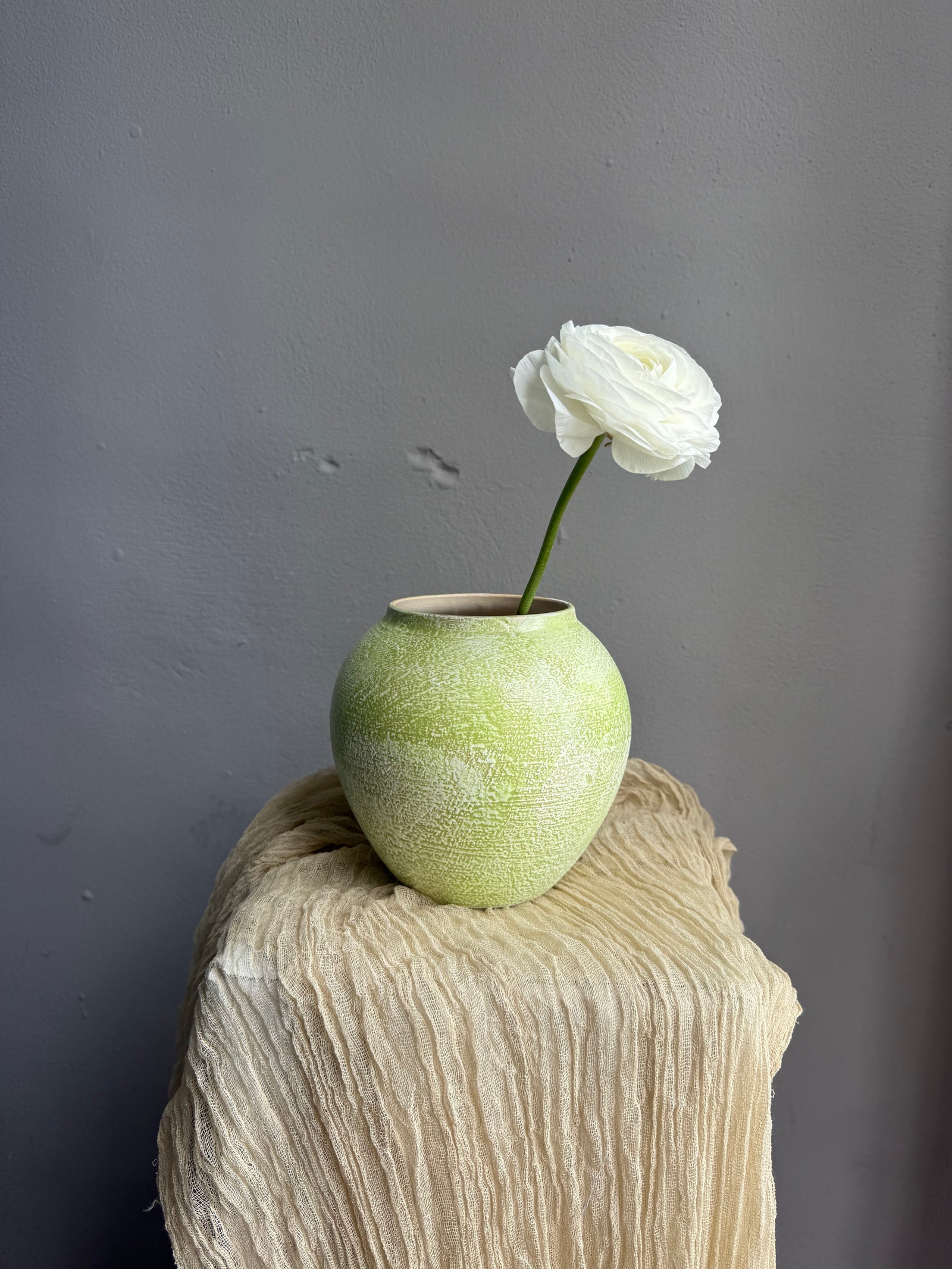 “Matcha” Vase