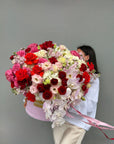 Flower Box “Statement of Love” — ranunculus, rose, hydrangea, orchid