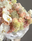 Bouquet “Soft But Obsessed” — orchid, rose, hydrangea, lisianthus