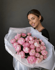 Bouquet of Peonies "Gardenia"
