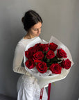 Bouquet "Explorer" - 12 red roses