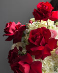 Flower Box "Royal Love" - peony roses, ranunculus