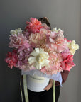 Flower Box "French Kiss" - Hydrangeas , French roses