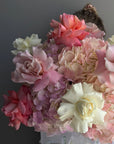 Flower Box "French Kiss" - Hydrangeas , French roses