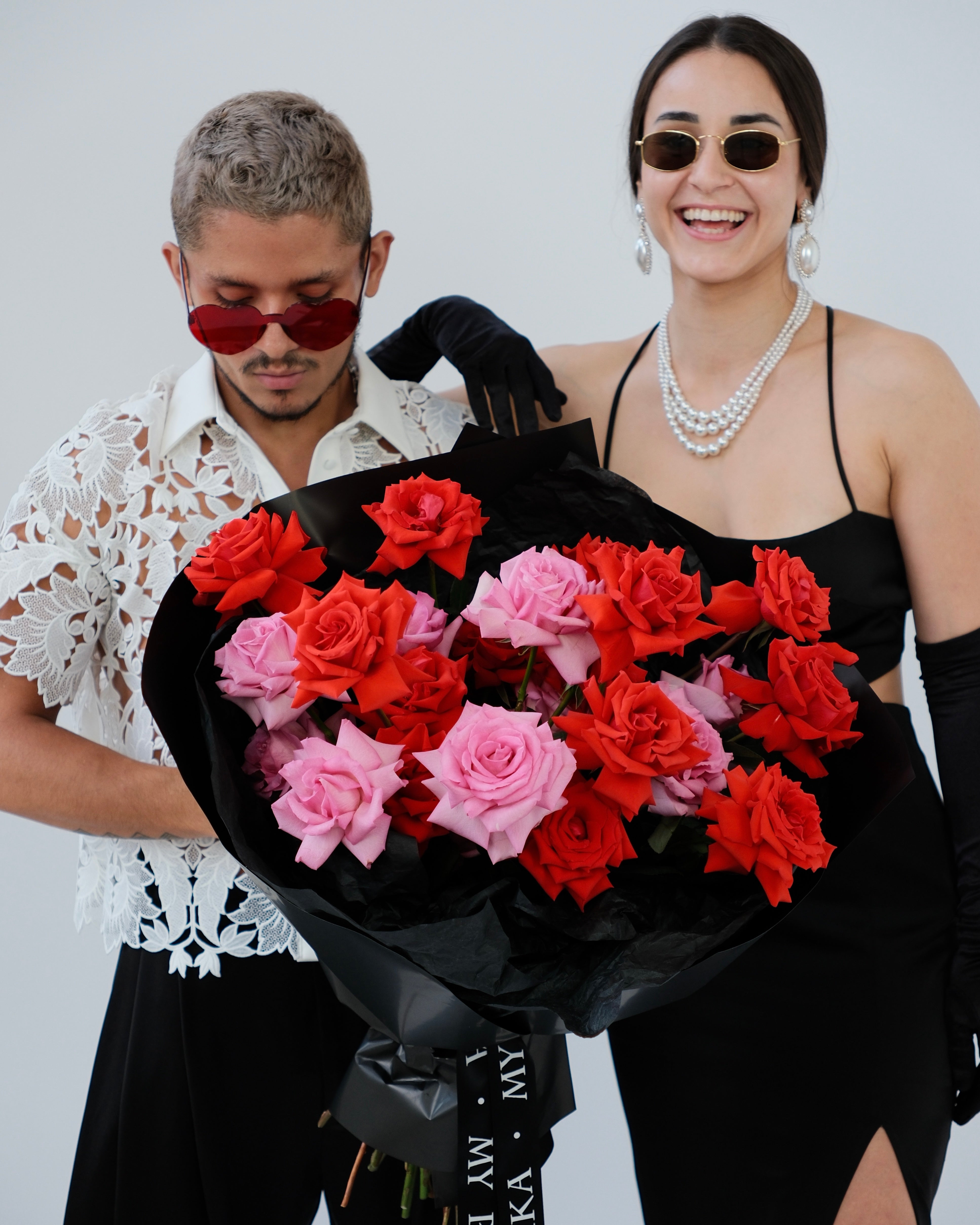 Bouquet “Sexy red” - 2 dozen roses