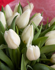 Bouquet “White dress” - white tulips