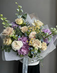 Bouquet “Whispering Wisteria” - roses, hydrangeas, ranunculuses