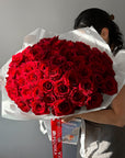 Bouquet "Explorer" - red roses