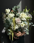 Interior arrangement “Botanical Bliss” - roses, greens