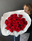 Bouquet "Explorer" - red roses