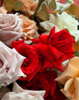 Bouquet “For happy smiles” - mix of roses