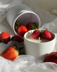 Dessert candle "Strawberry Delight"