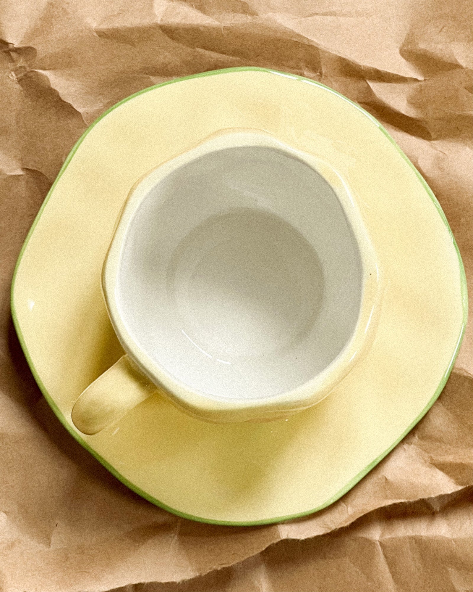 "Tulip Tête-à-Tête" - Handcrafted Clay Tea Duo