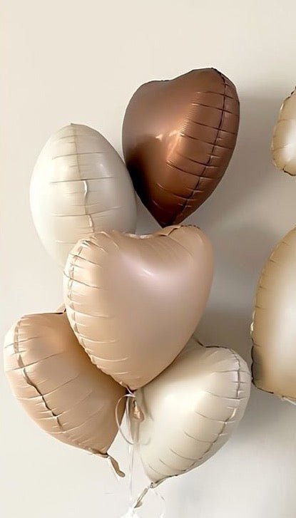 Balloons "Nude Hearts" - My Peonika Flower Shop