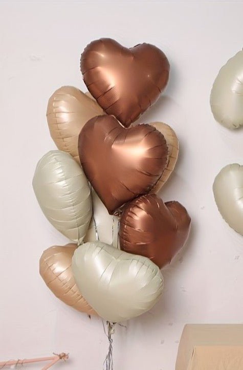 Balloons &quot;Nude Hearts&quot; - My Peonika Flower Shop