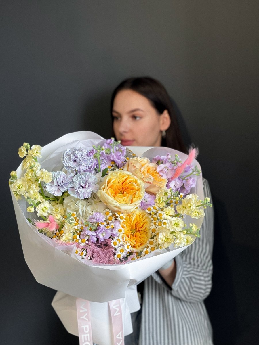 Bouquet “English Garden Symphony” - My Peonika Flower Shop