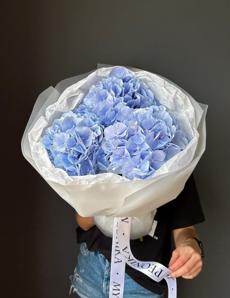 Bouquet "Heaven Hydrangea" - My Peonika Flower Shop