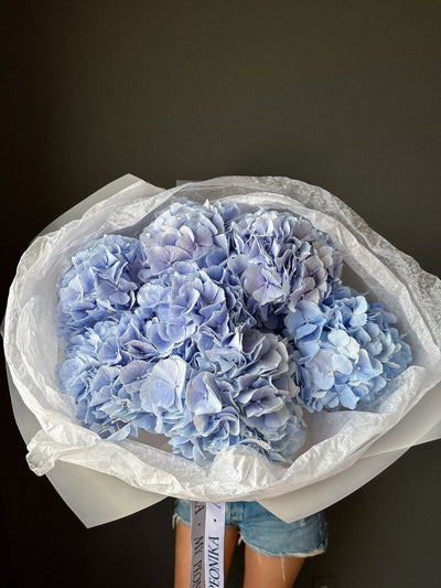 Bouquet "Heaven Hydrangea" - My Peonika Flower Shop