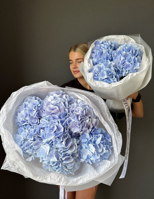 Bouquet "Heaven Hydrangea" - My Peonika Flower Shop