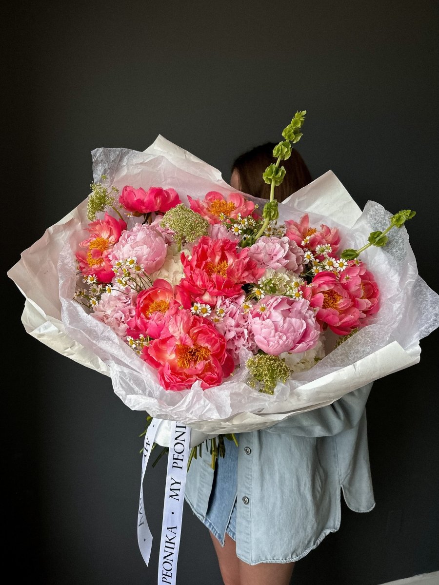 Bouquet &quot;July Garden&quot; - My Peonika Flower Shop
