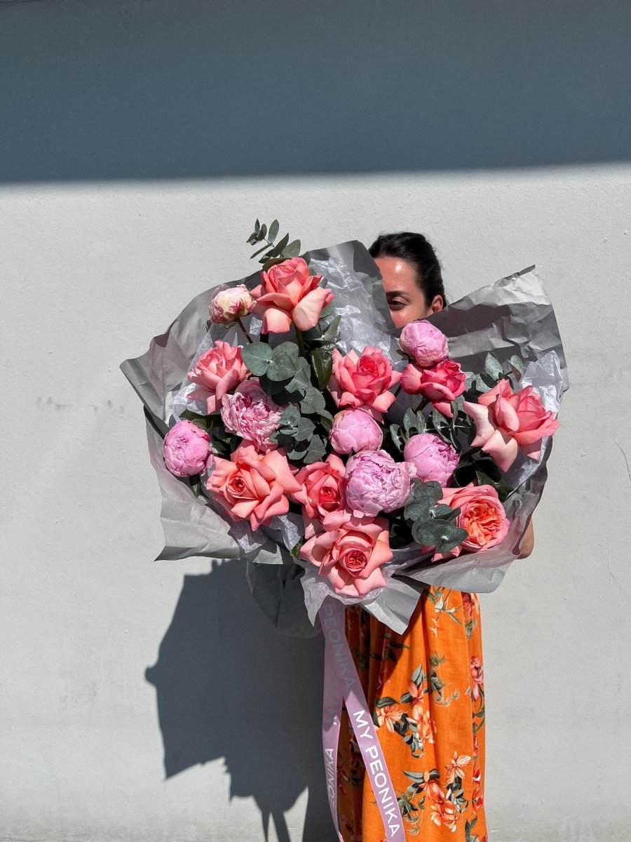 Bouquet &quot;Pink Party Pack&quot; - My Peonika Flower Shop