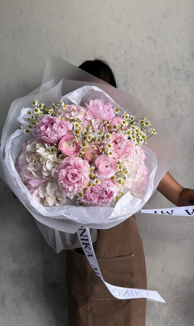 Bouquet "Warm Memories" - My Peonika Flower Shop