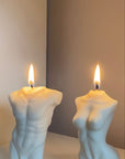 Candles "Adam & Eve" - My Peonika Flower Shop
