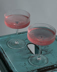 Champagne coupe glass - My Peonika Flower Shop