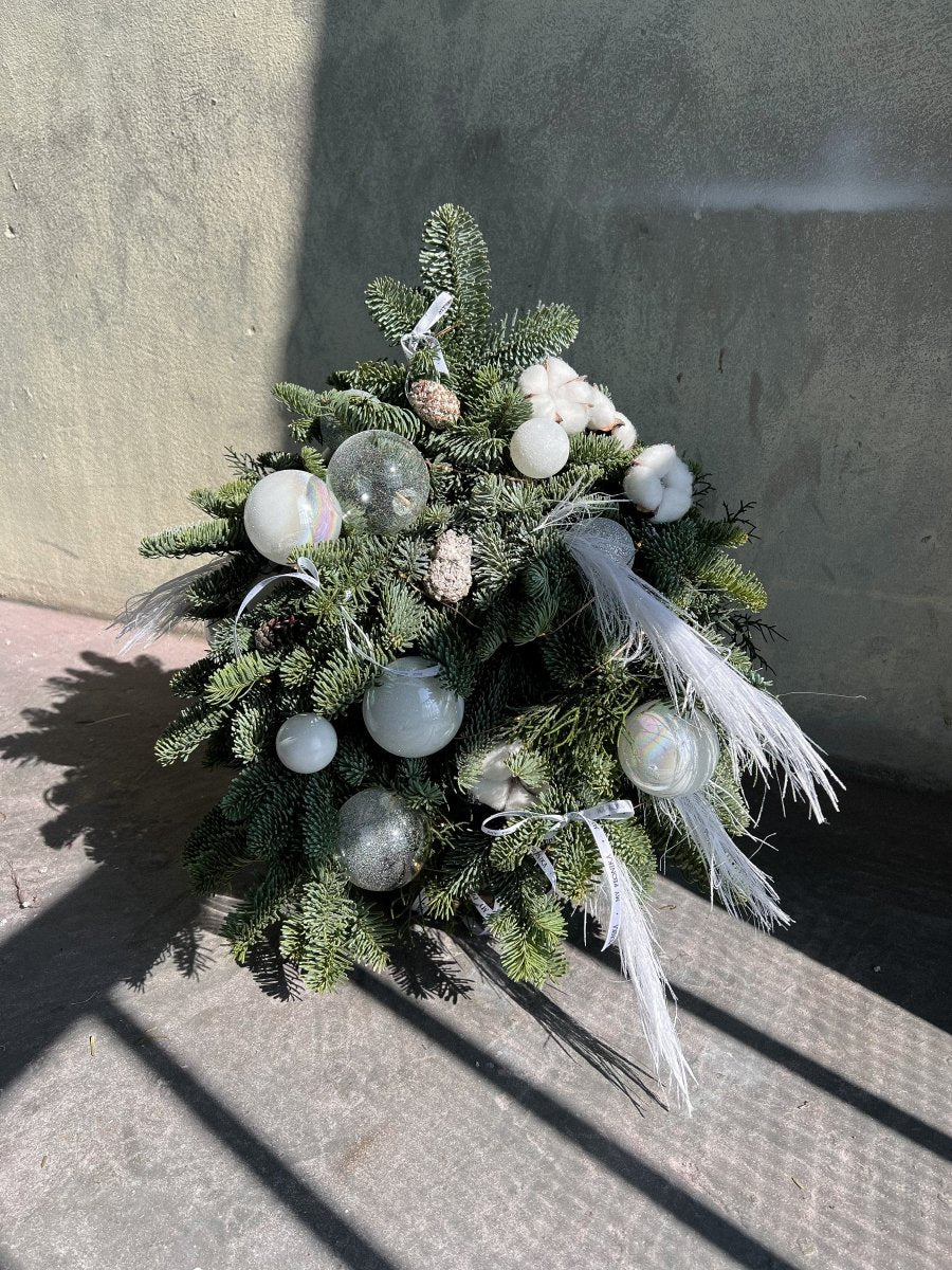 Christmas Tree "Frozen" - My Peonika Flower Shop