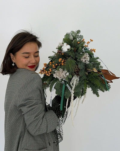 CHRISTMAS TREE “LA NATURE” - My Peonika Flower Shop