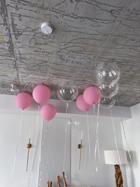 Extra Large Clear Balloons - My Peonika Flower Shop