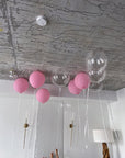 Extra Large Clear Balloons - My Peonika Flower Shop