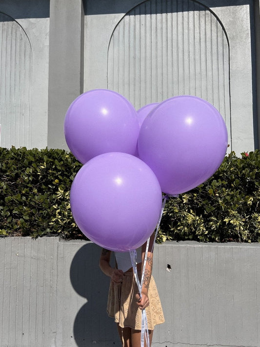 Extra Large Lavender Balloons - My Peonika Flower Shop