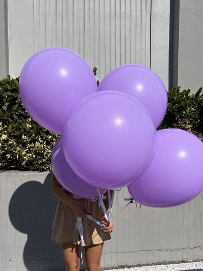 Extra Large Lavender Balloons - My Peonika Flower Shop