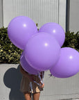 Extra Large Lavender Balloons - My Peonika Flower Shop