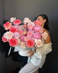 Flower Box "Hi, Barbie!" - My Peonika Flower Shop