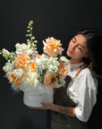 Flower Box "Pastel Serenity" - My Peonika Flower Shop