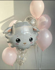 Large Balloon "Sheep Head" - My Peonika Flower Shop