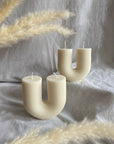 U Shaped Candle - My Peonika Flower Shop